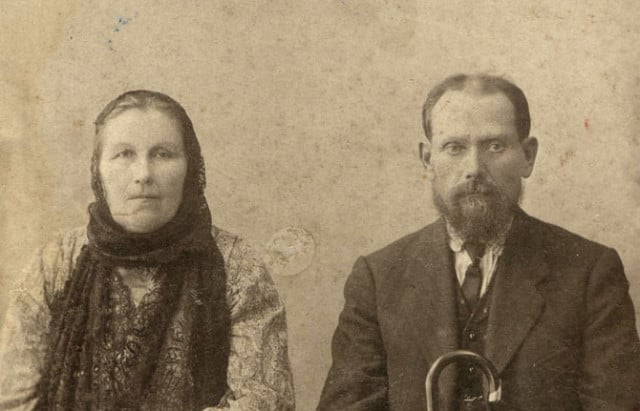 Алексей Николаевич Лисицын с женой