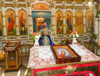 Празднование Казанской иконе Божией Матери в посёлке Максатиха