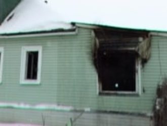 В Максатихе из-за бытового газового обогревателя загорелся жилой дом