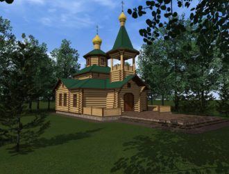 Началась работа по восстановлению Спасо-Преображенского храма в селе Загородье