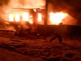 В деревне Столбиха из-за неисправности отопительной печи сгорел дачный дом